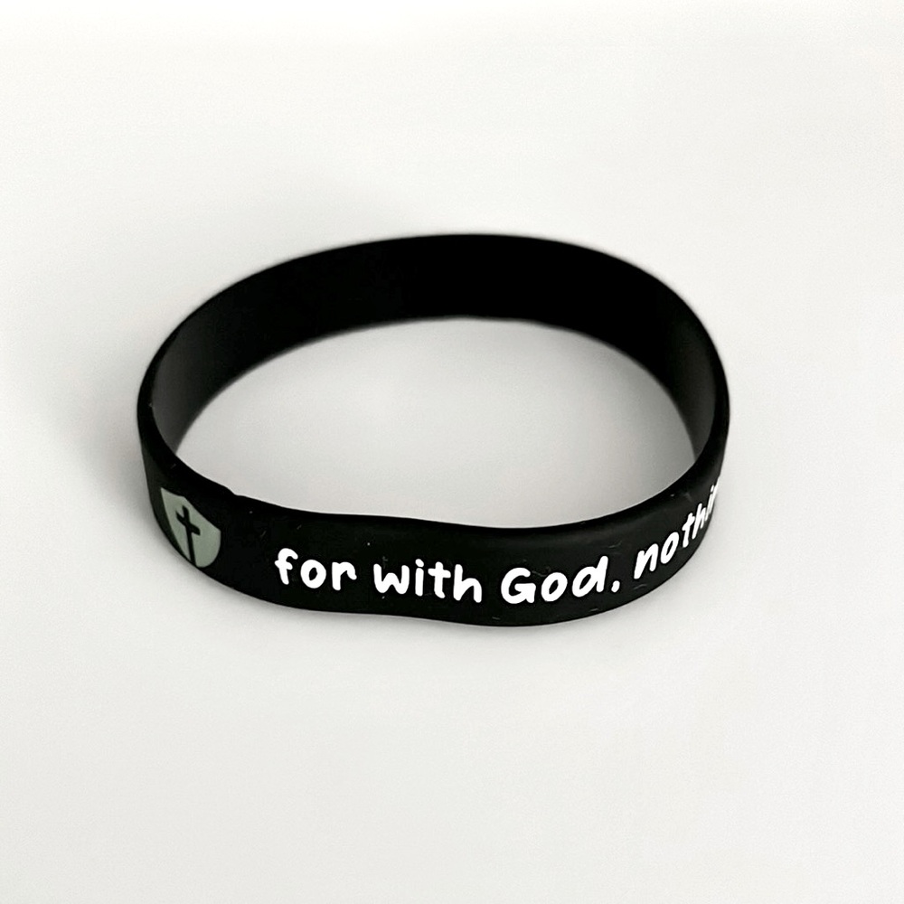 NWOT Black Inspirational Wristband